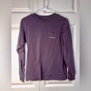 Ivory Ella Kids Long Sleeve Tee in Deep Purple